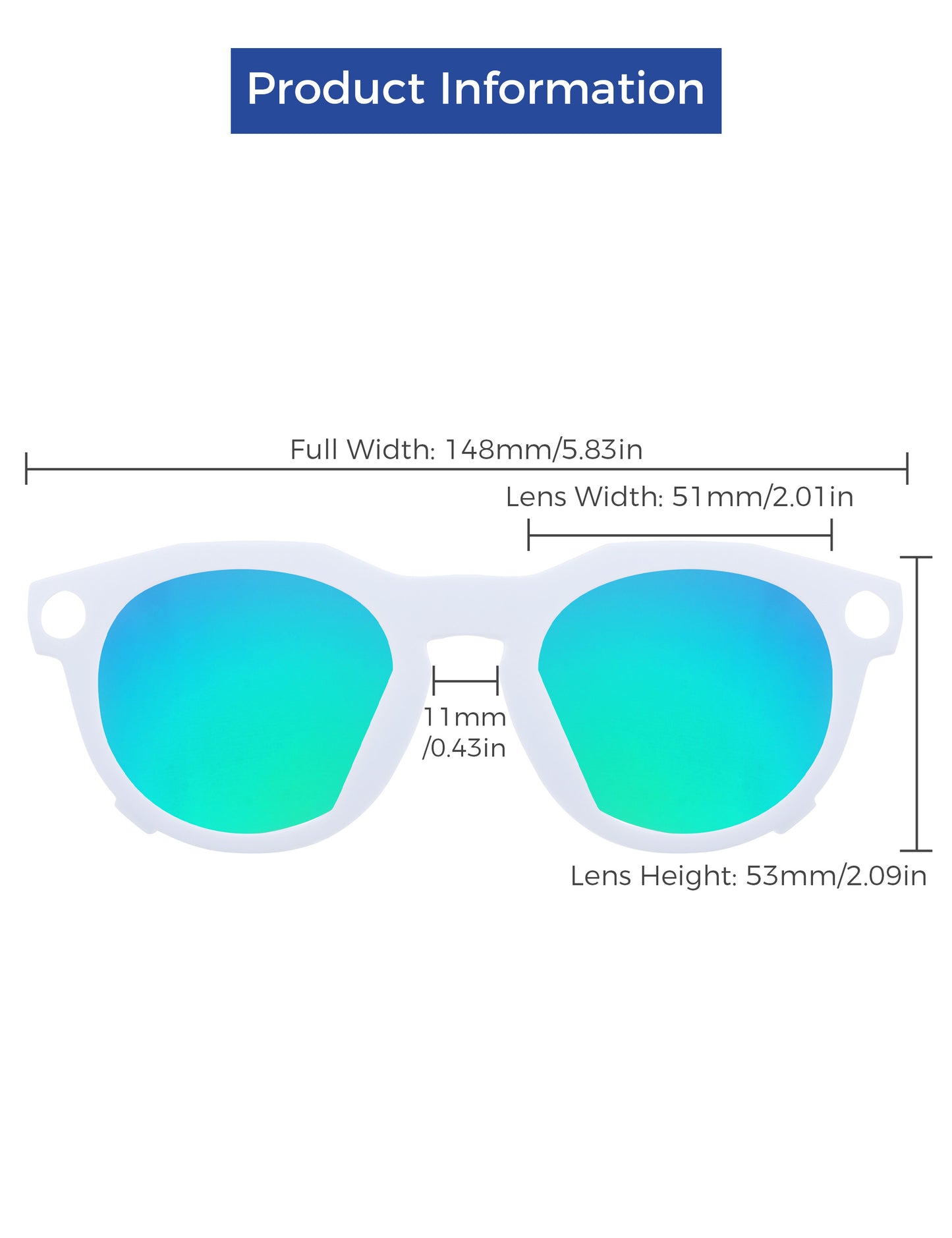 Emerald Green MirrorX™-White