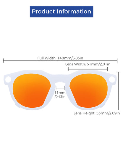 Fire Red MirrorX™-White