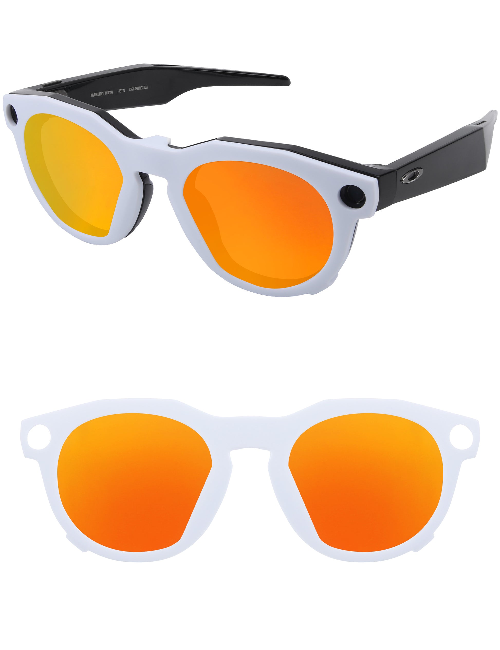 Fire Red MirrorX™-White