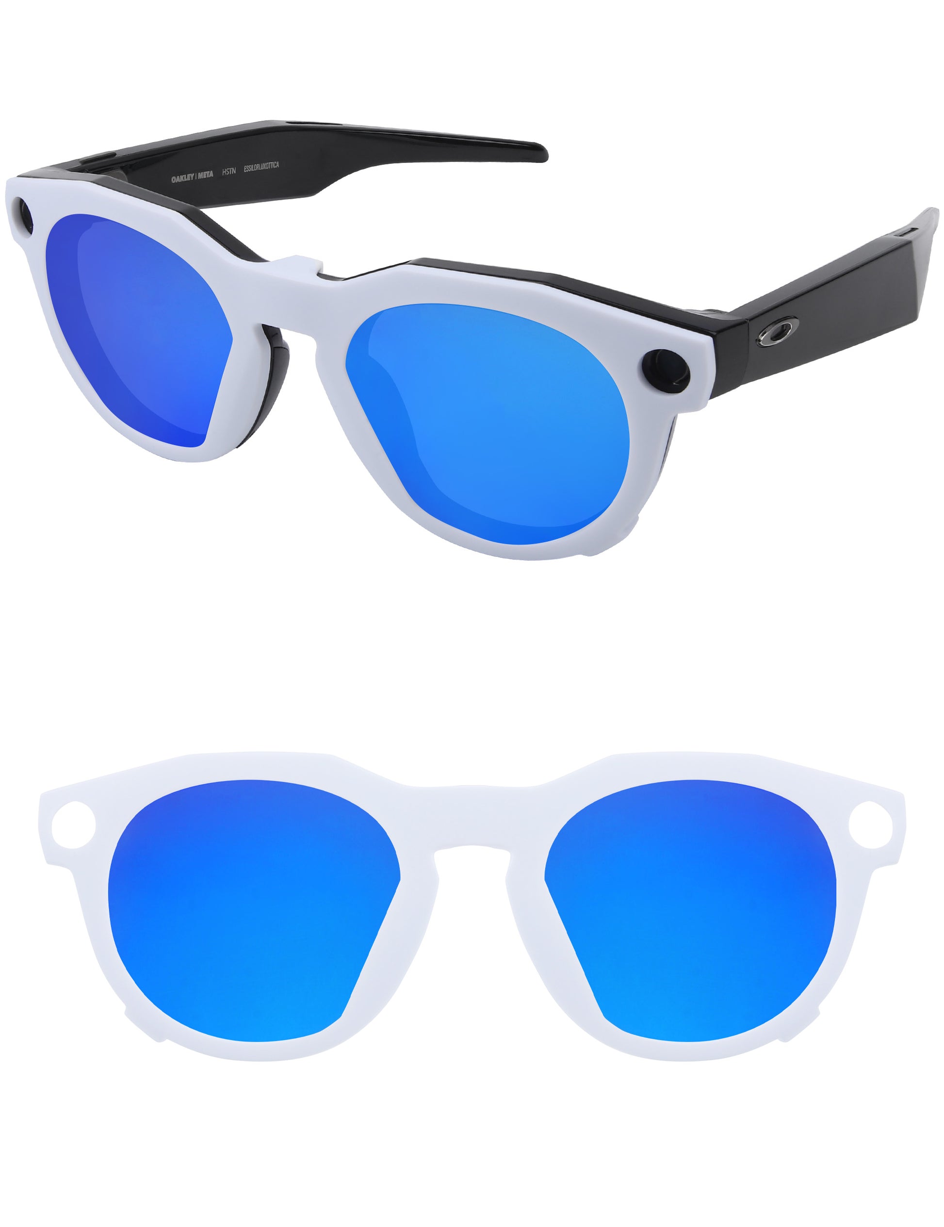 Glacier Blue MirrorX™-White