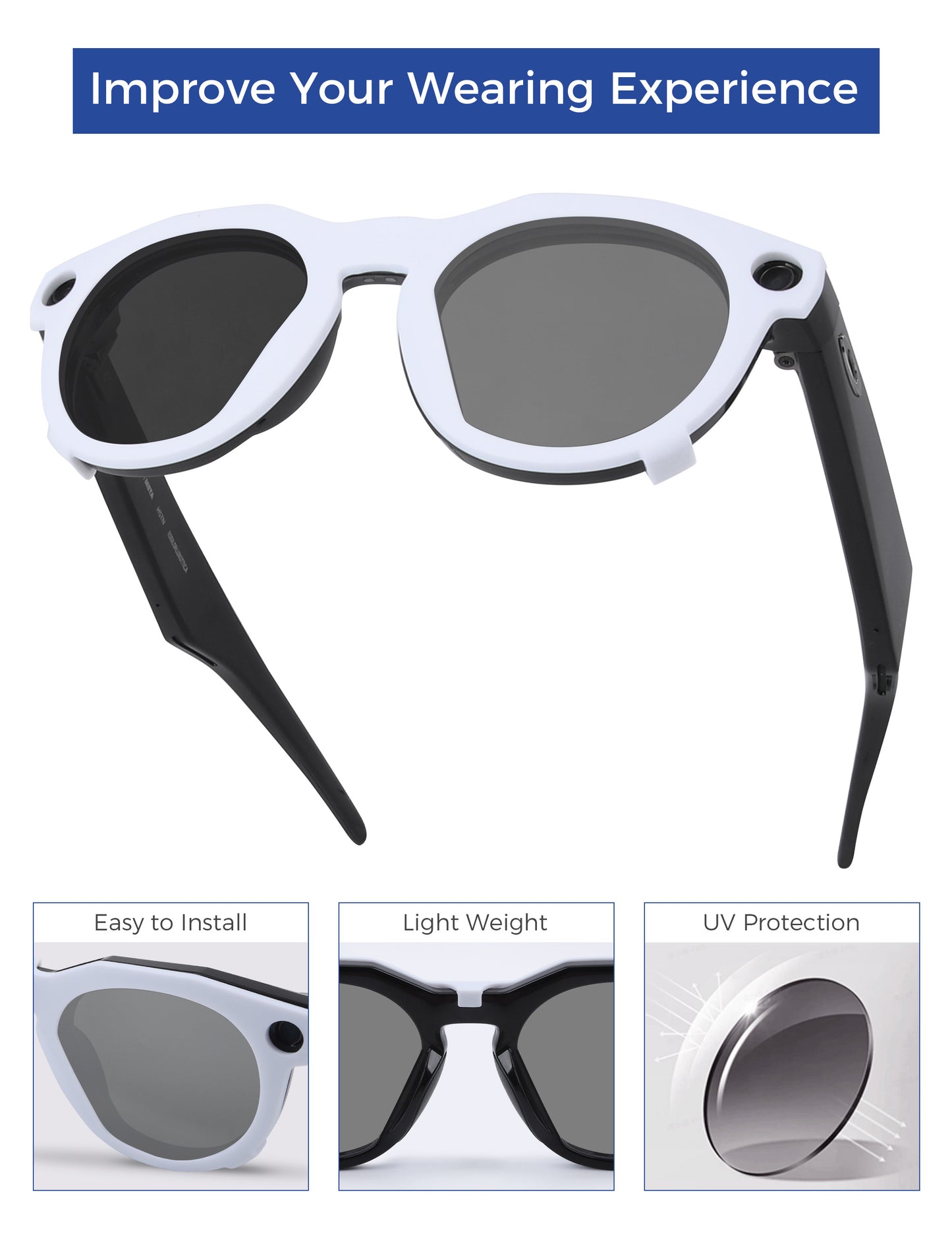 Gray Photochromic-White