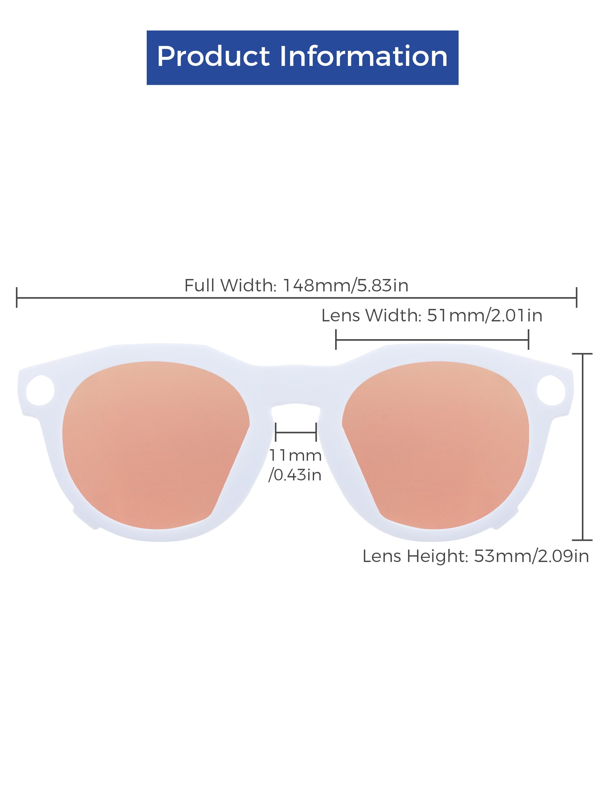 Rose Gold MirrorX™-White