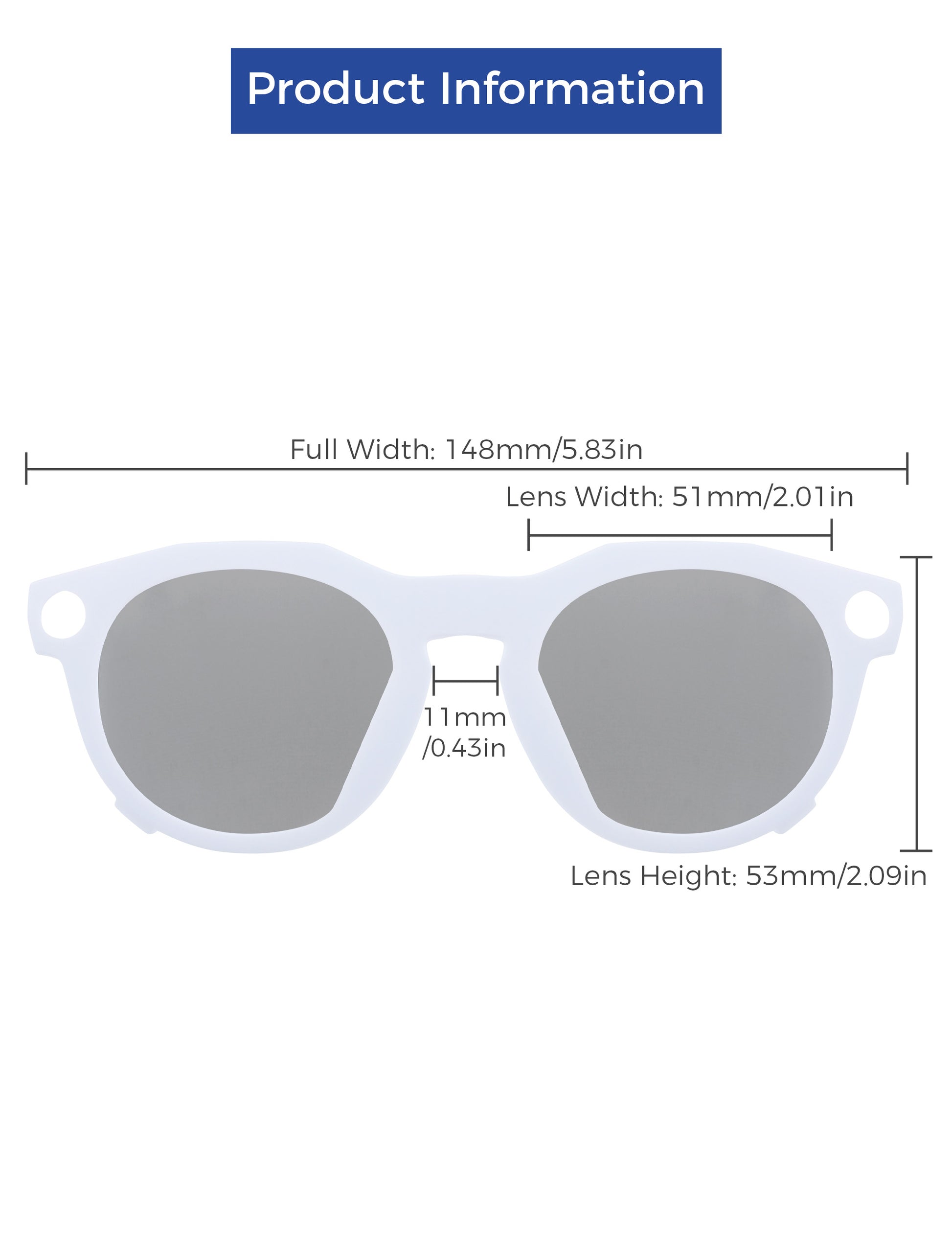 Silver Chrome MirrorX™-White