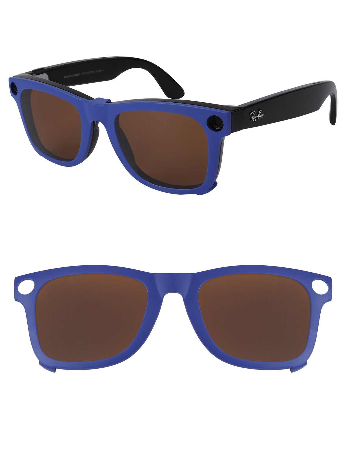 Dark Brown-Blue