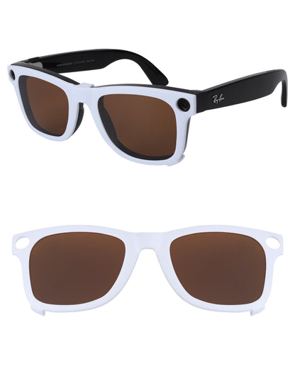Dark Brown-White