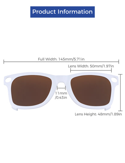 Dark Brown-White