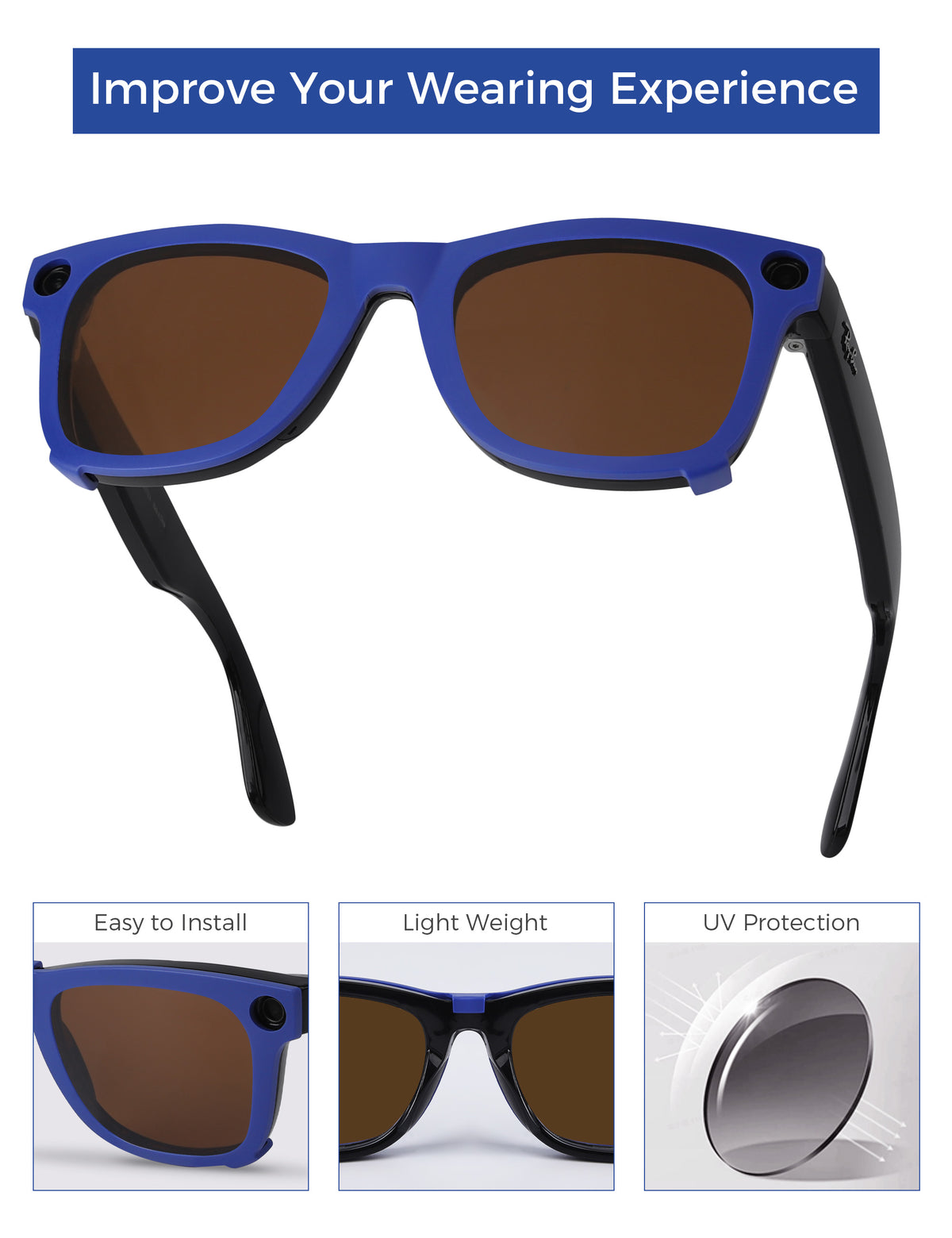 Dark Brown-Blue