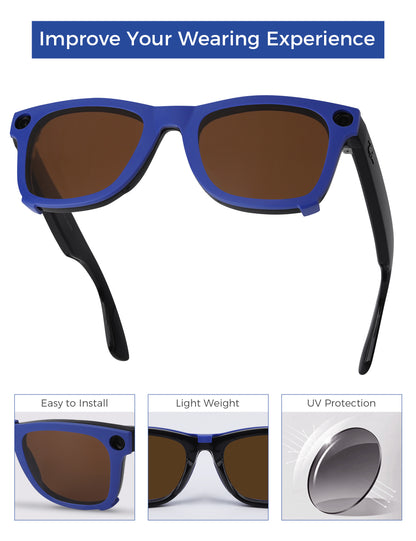 Dark Brown-Blue
