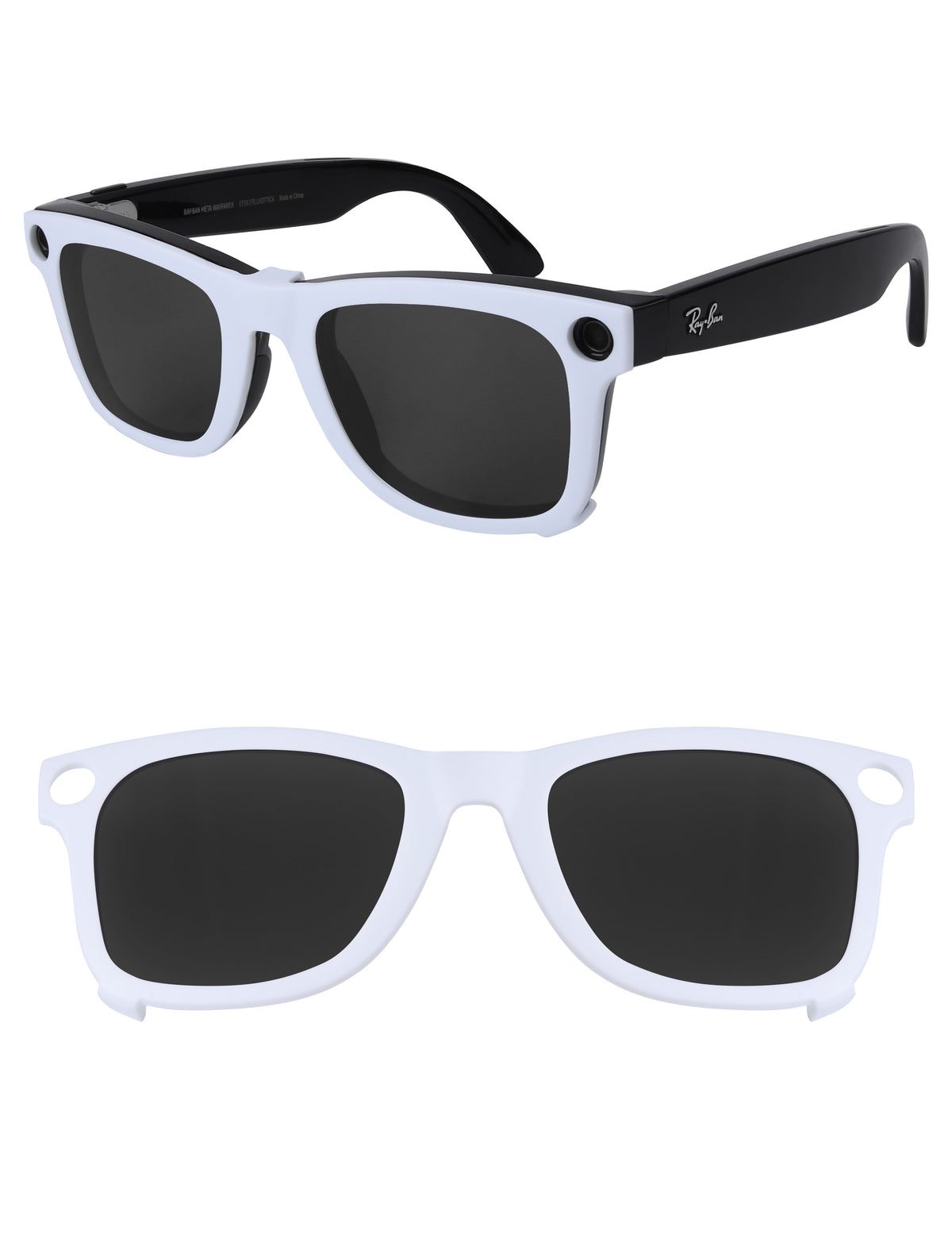 Dark Gray-White