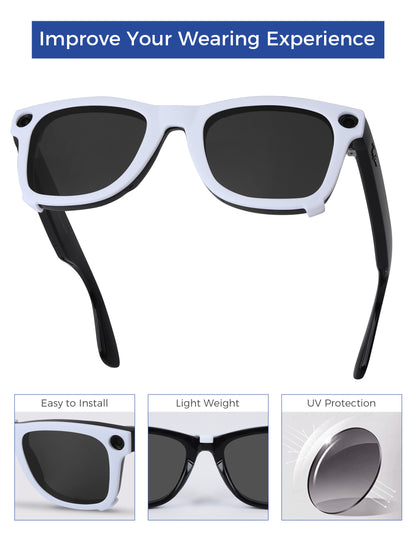 Dark Gray-White