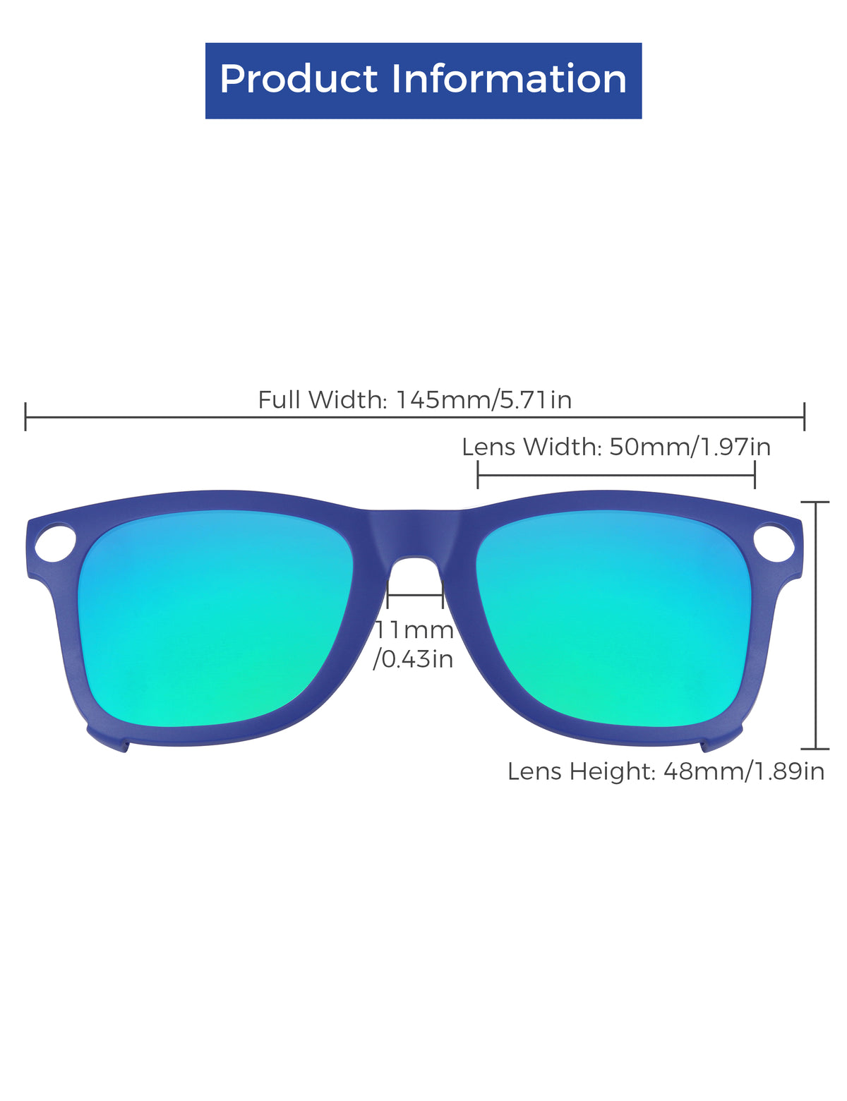 Emerald Green Mirror™-Blue