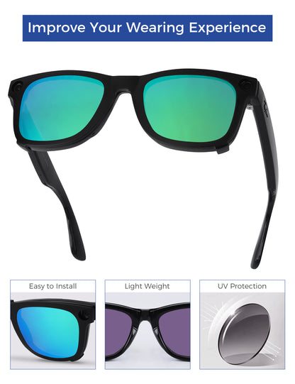 Emerald Green Mirror™-Black
