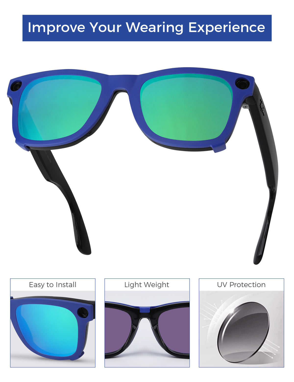 Emerald Green Mirror™-Blue