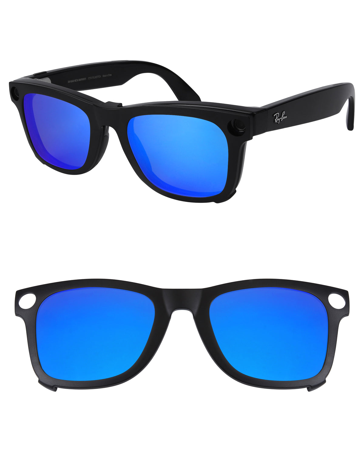 Glacier Blue Mirror™-Black