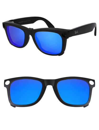 Glacier Blue Mirror™-Black