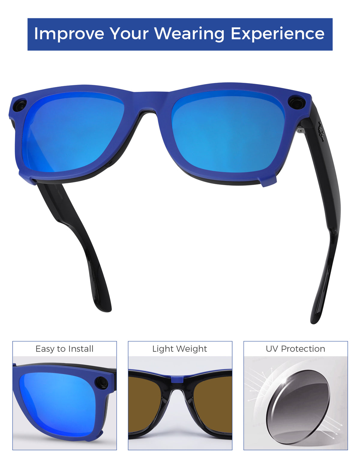 Glacier Blue Mirror™-Blue