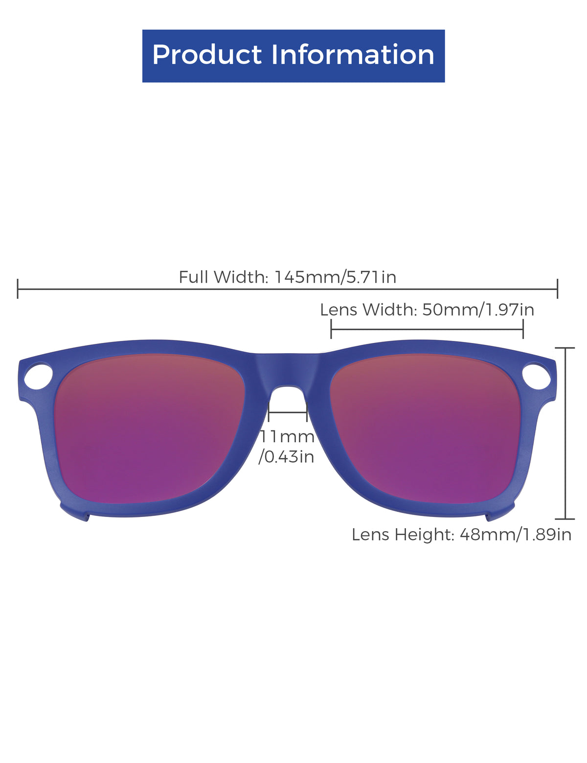 Purple Mirror™-Blue