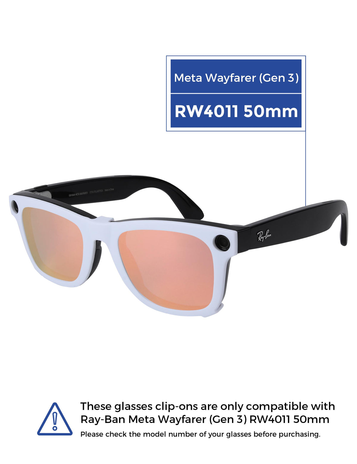 Rose Gold Mirror™-White