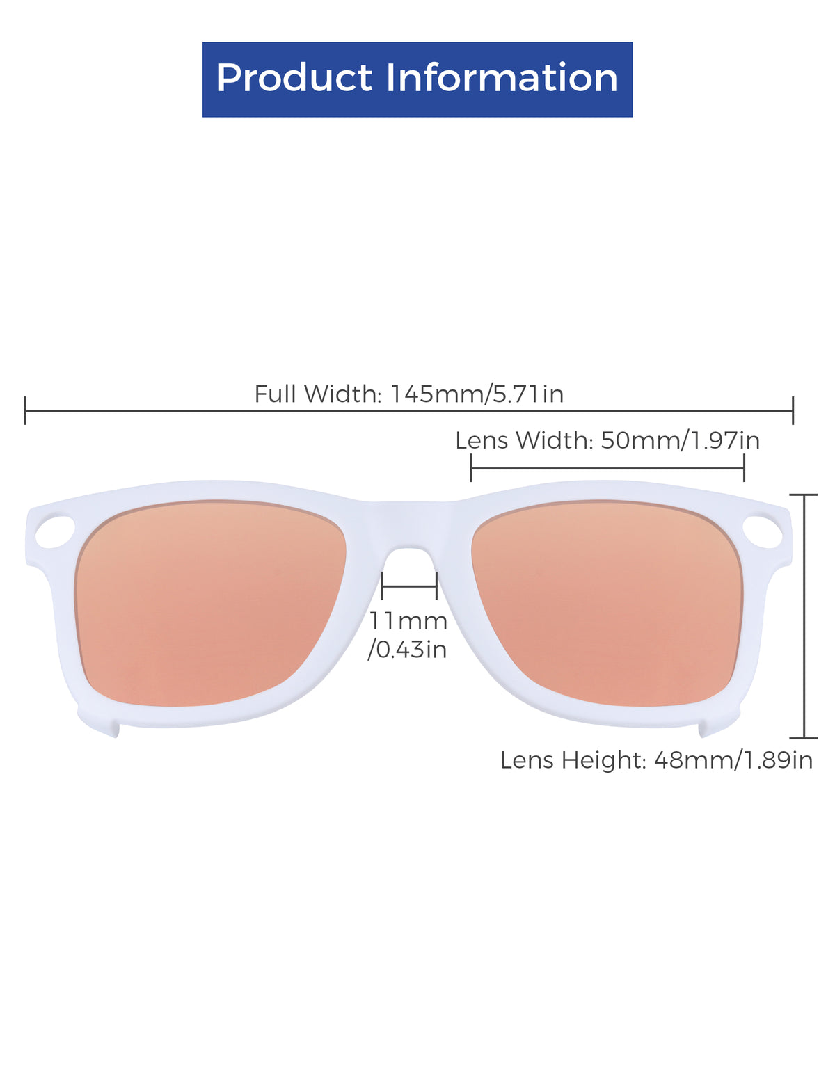 Rose Gold Mirror™-White