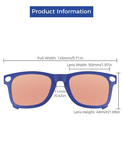 Rose Gold Mirror™-Blue