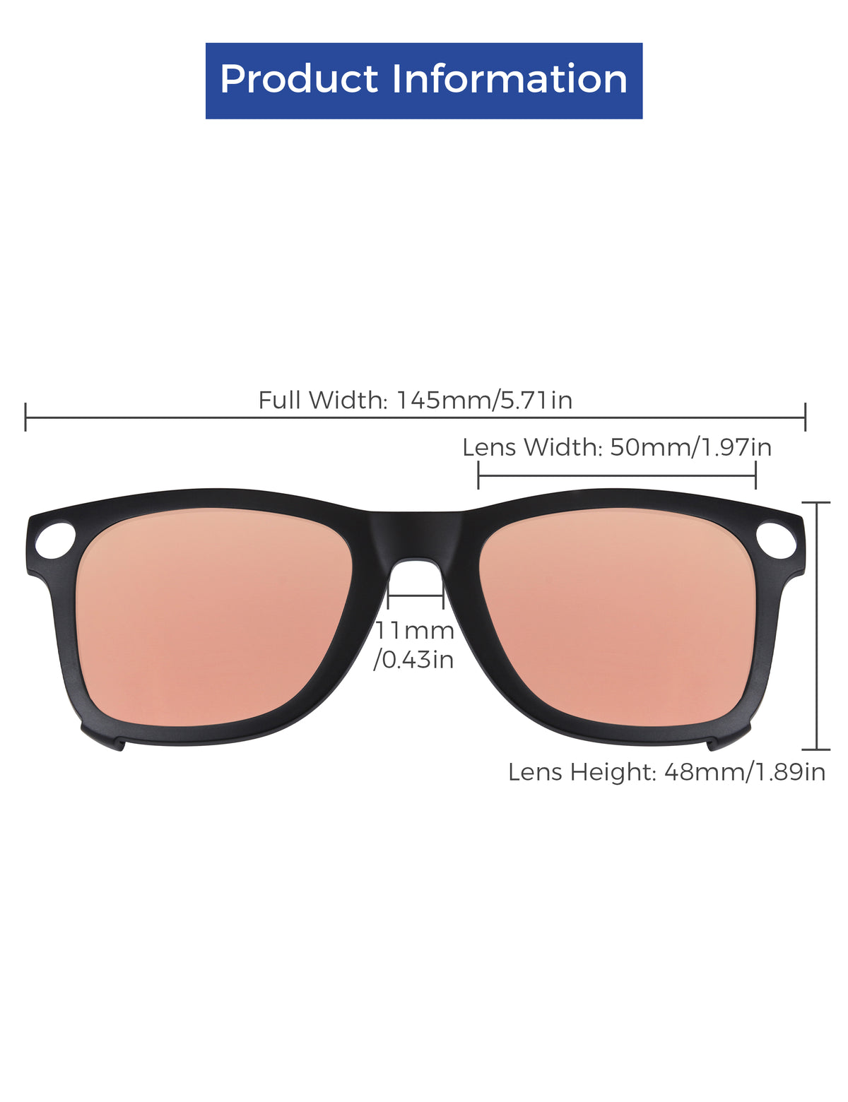 Rose Gold Mirror™-Black
