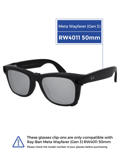 Silver Chrome Mirror™-Black