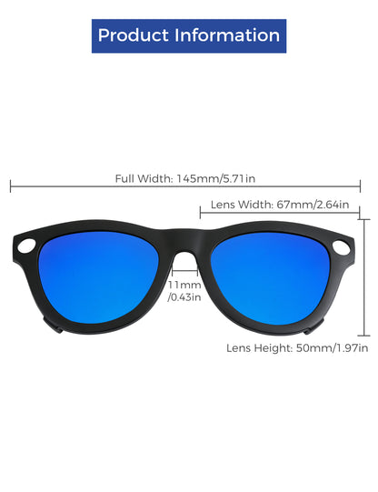 Glacier Blue MirrorX™-Black