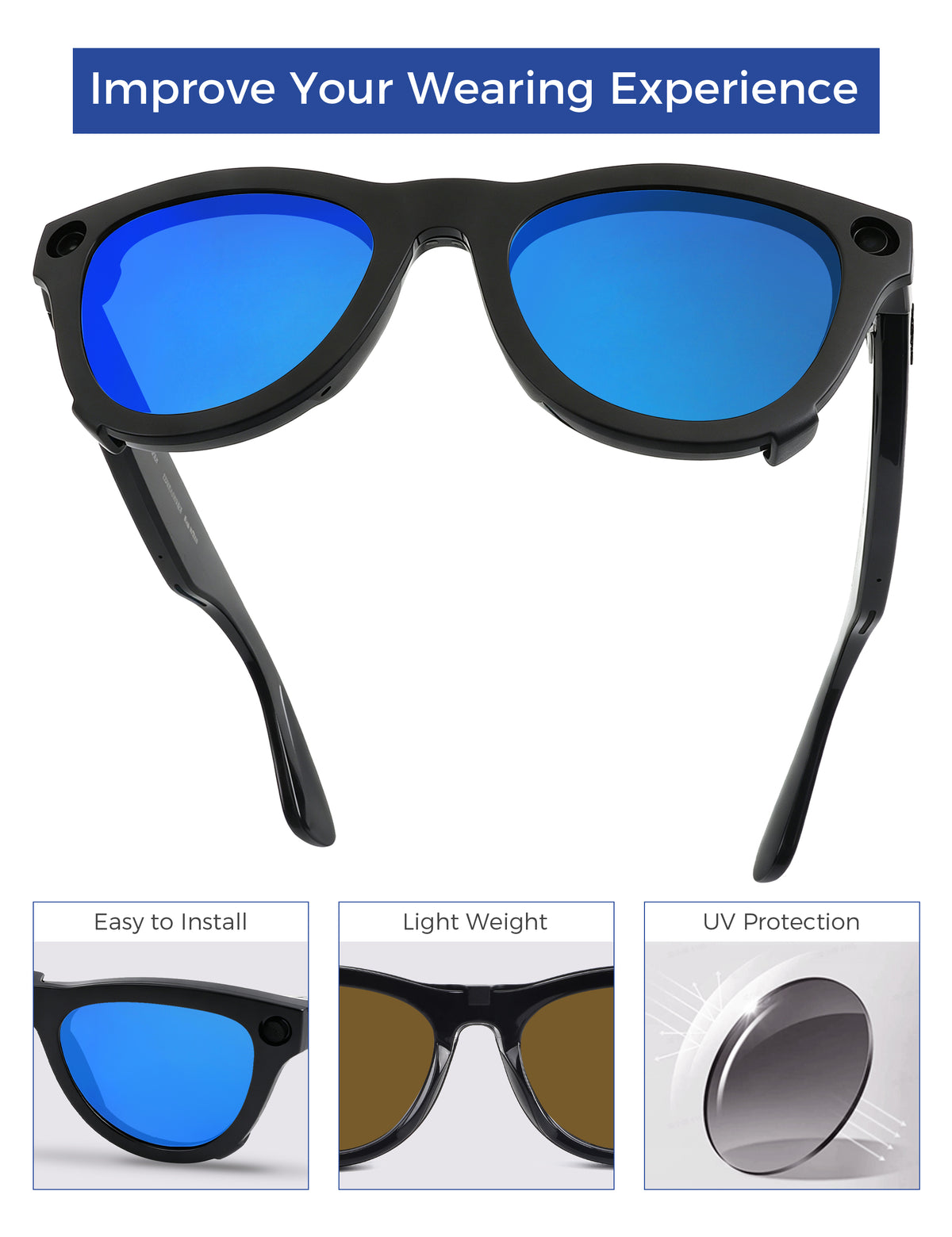 Glacier Blue MirrorX™-Black