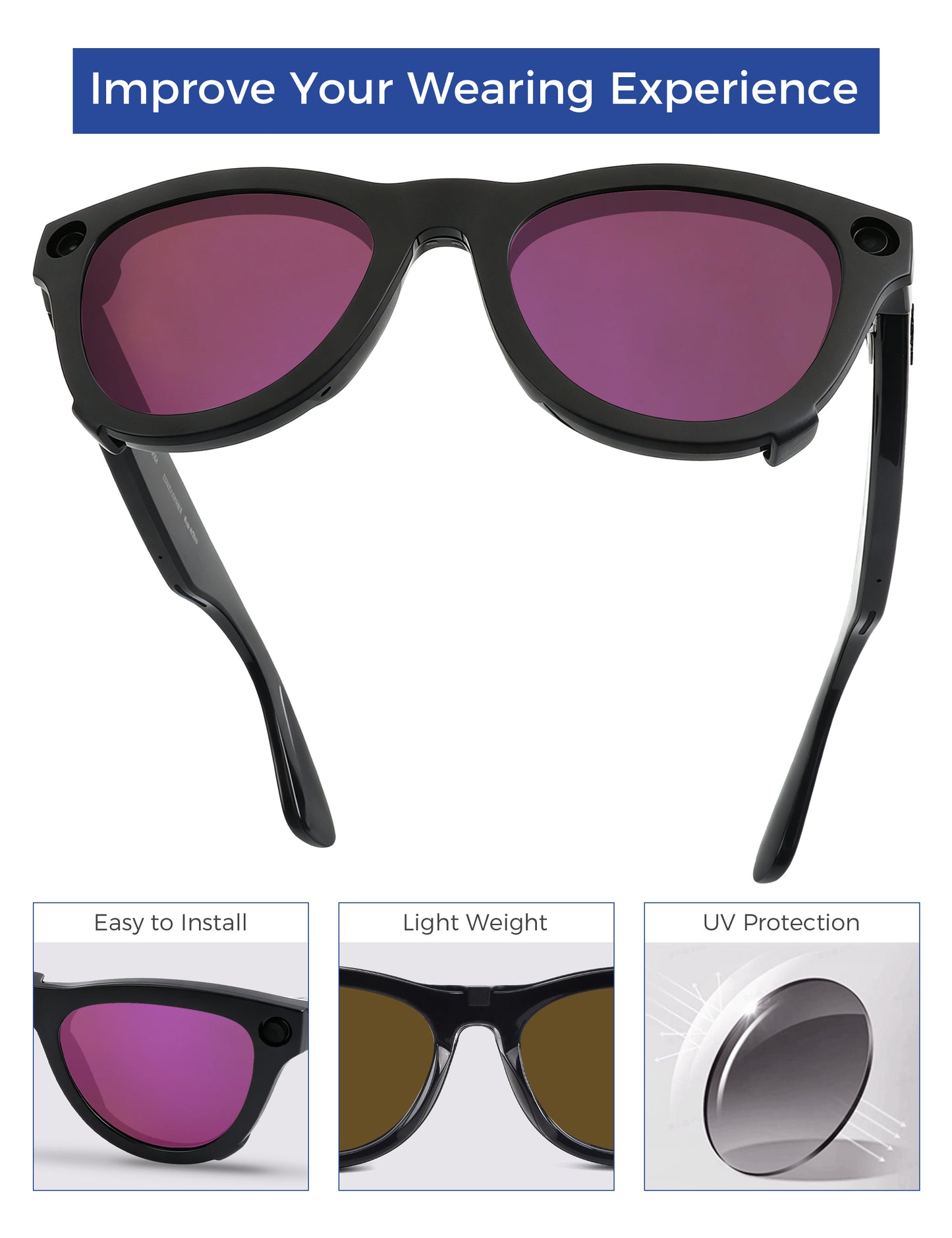Purple MirrorX™-Black