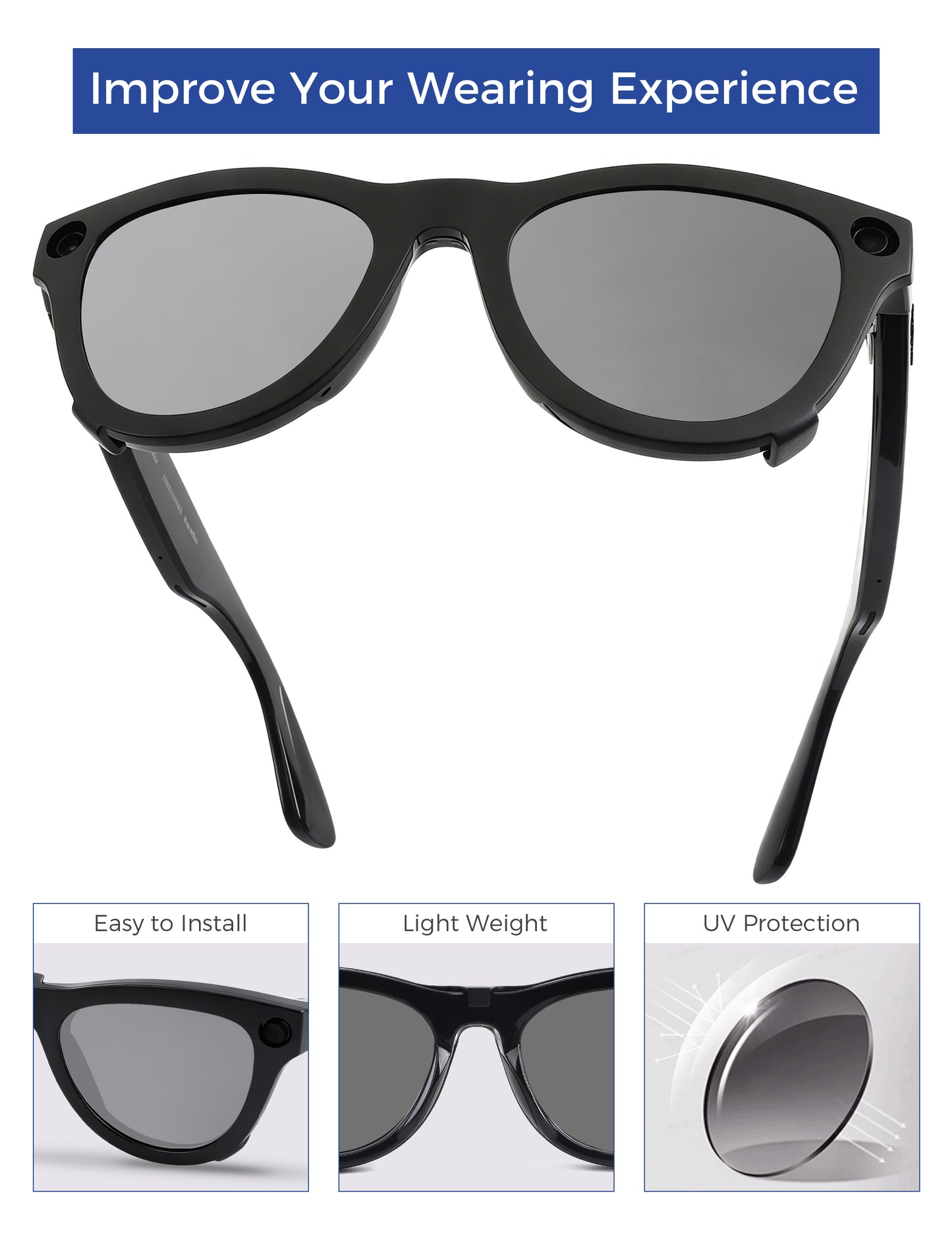 Silver Chrome MirrorX™-Black