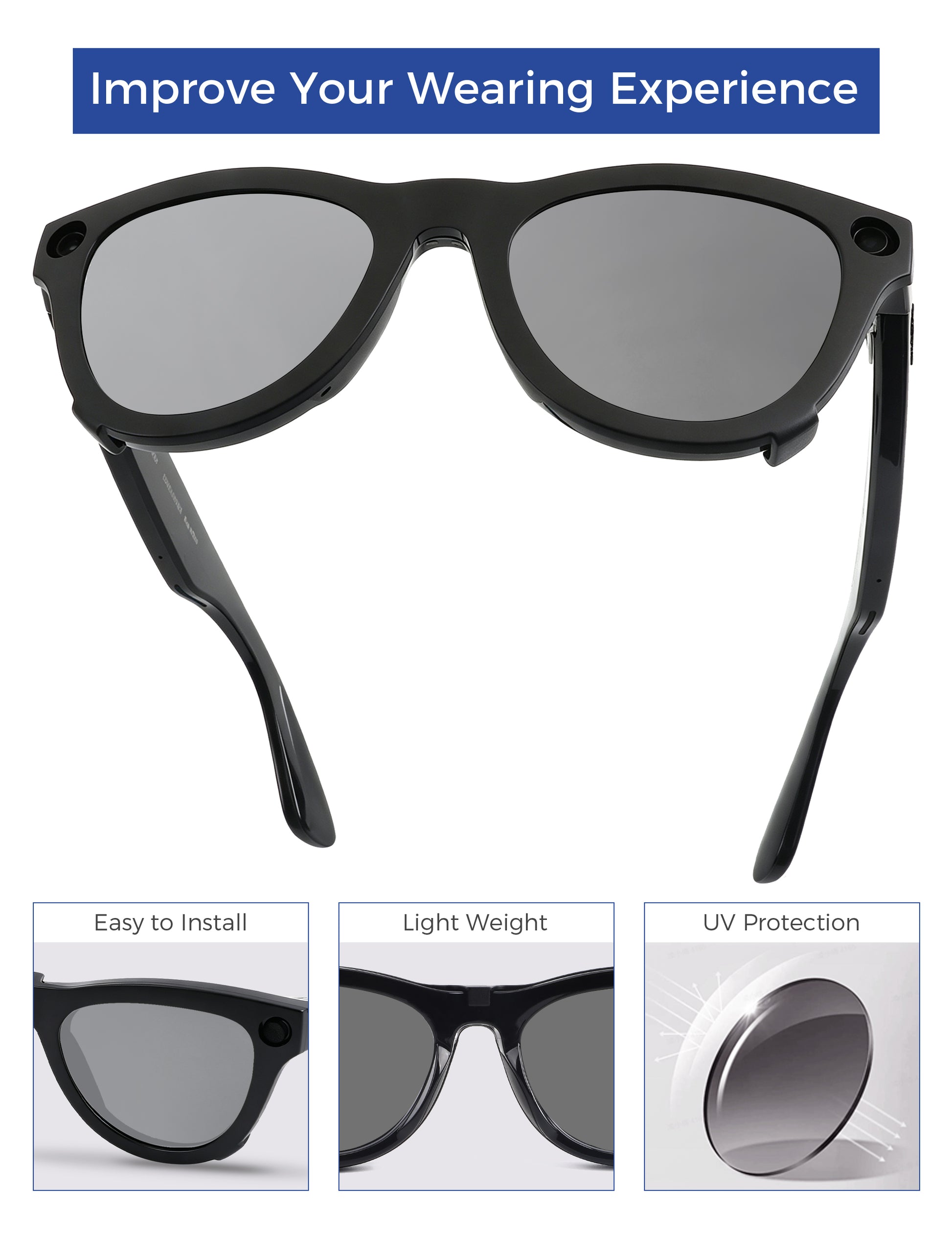 Silver Chrome MirrorX™-Black