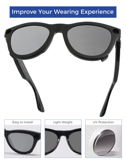 Silver Chrome MirrorX™-Black