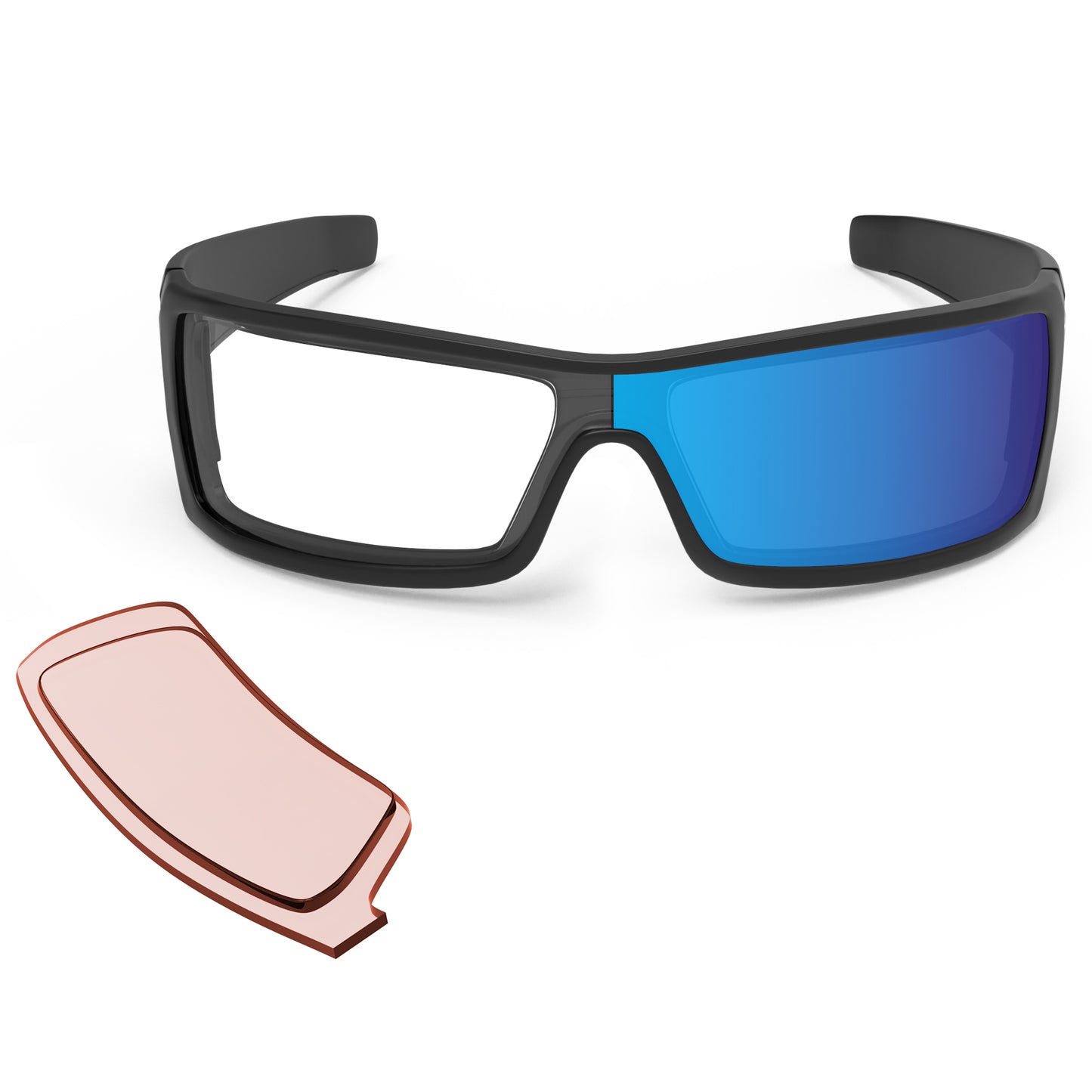 Performance Glacier Blue MirrorX™ Photochromic