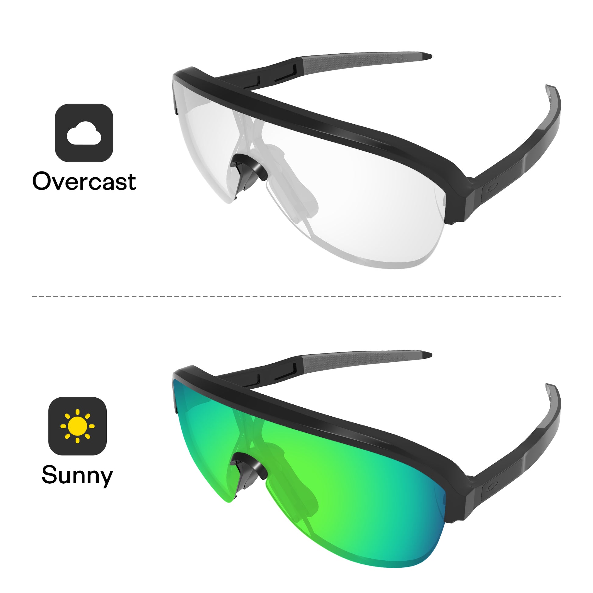 Emerald Green MirrorX™ Photochromic