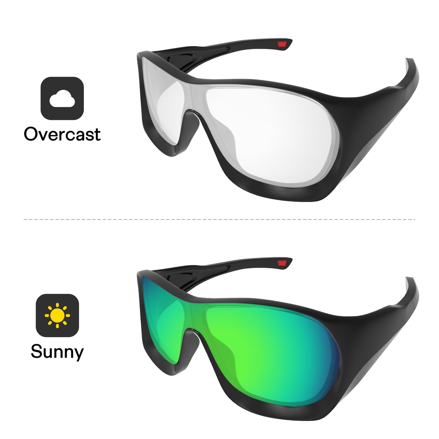 Emerald Green MirrorXâ„?Photochromic