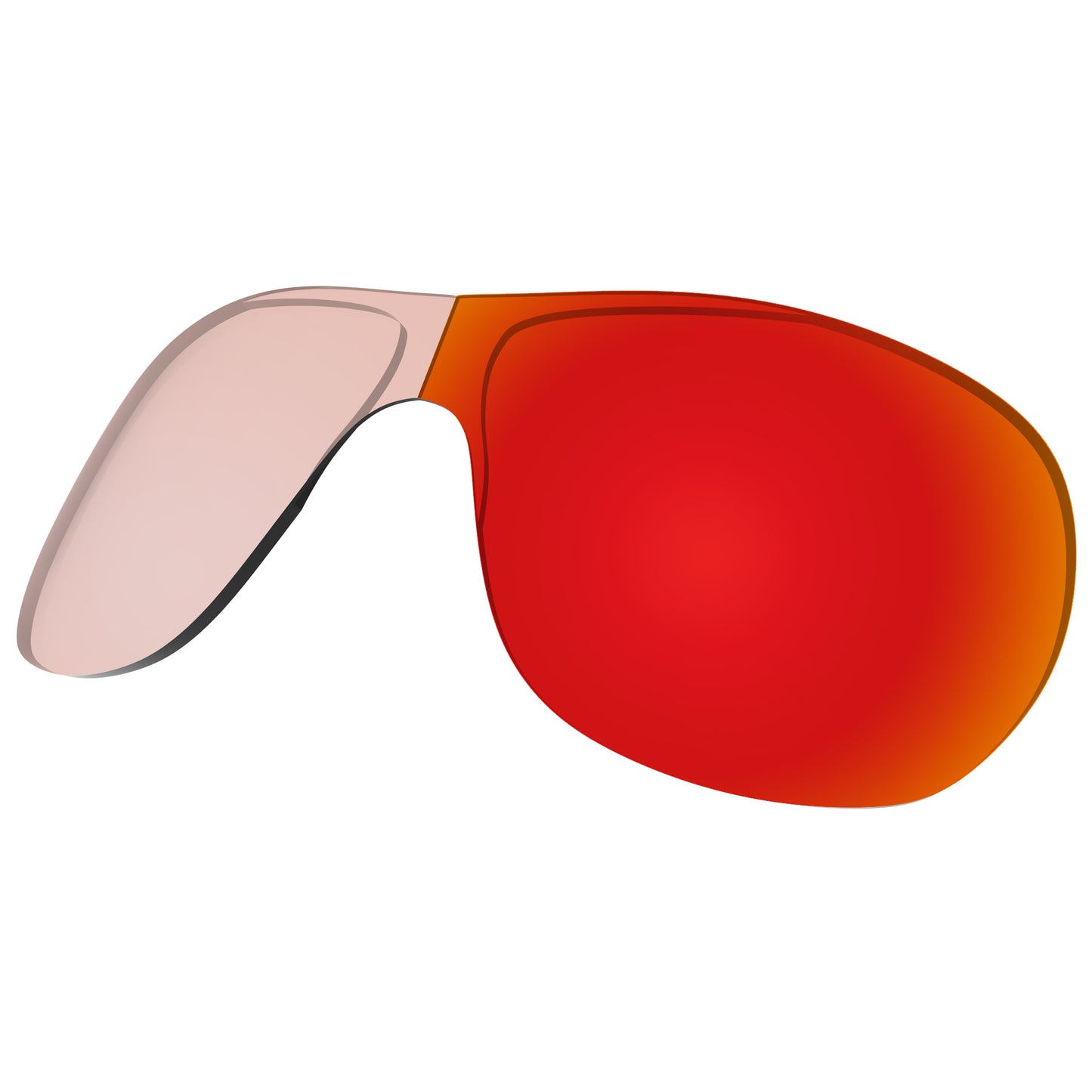 Performance Fire Red MirrorXâ„?Photochromic