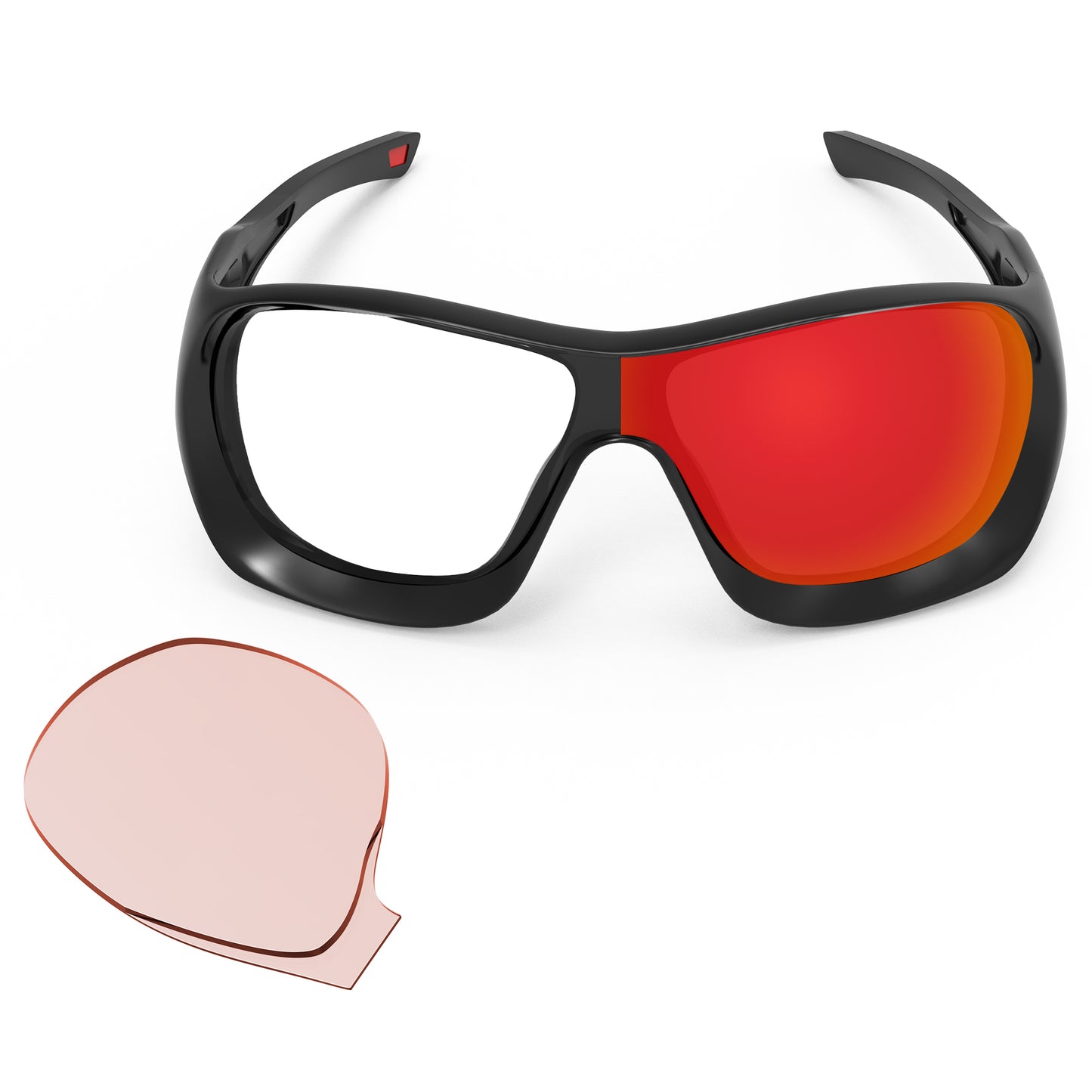 Performance Fire Red MirrorXâ„?Photochromic