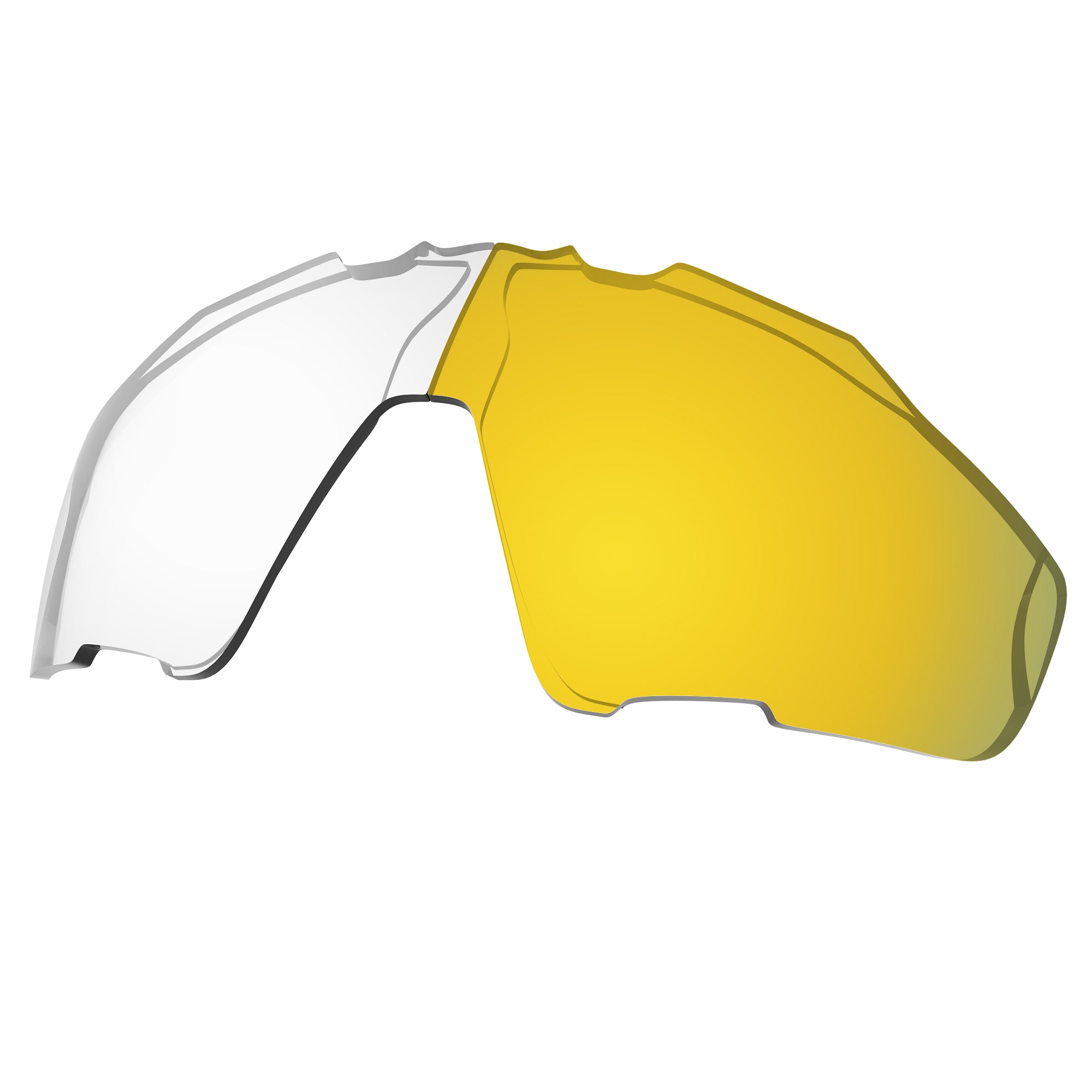 Oakley Jawbreaker サングラス ゴールドレンズ Custom Prescription Lenses for Oakley Jawbreaker OO9290 Sunglasses