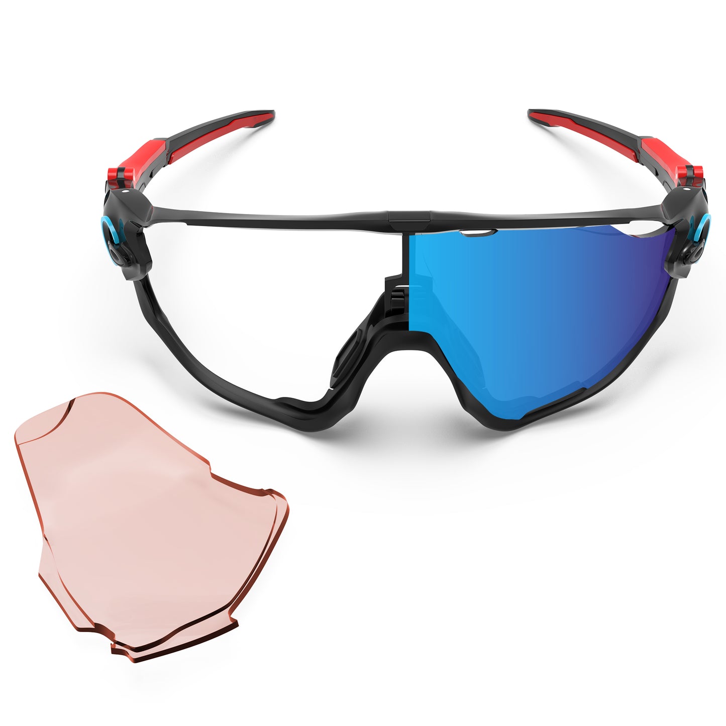 Performance Glacier Blue MirrorX™ Photochromic