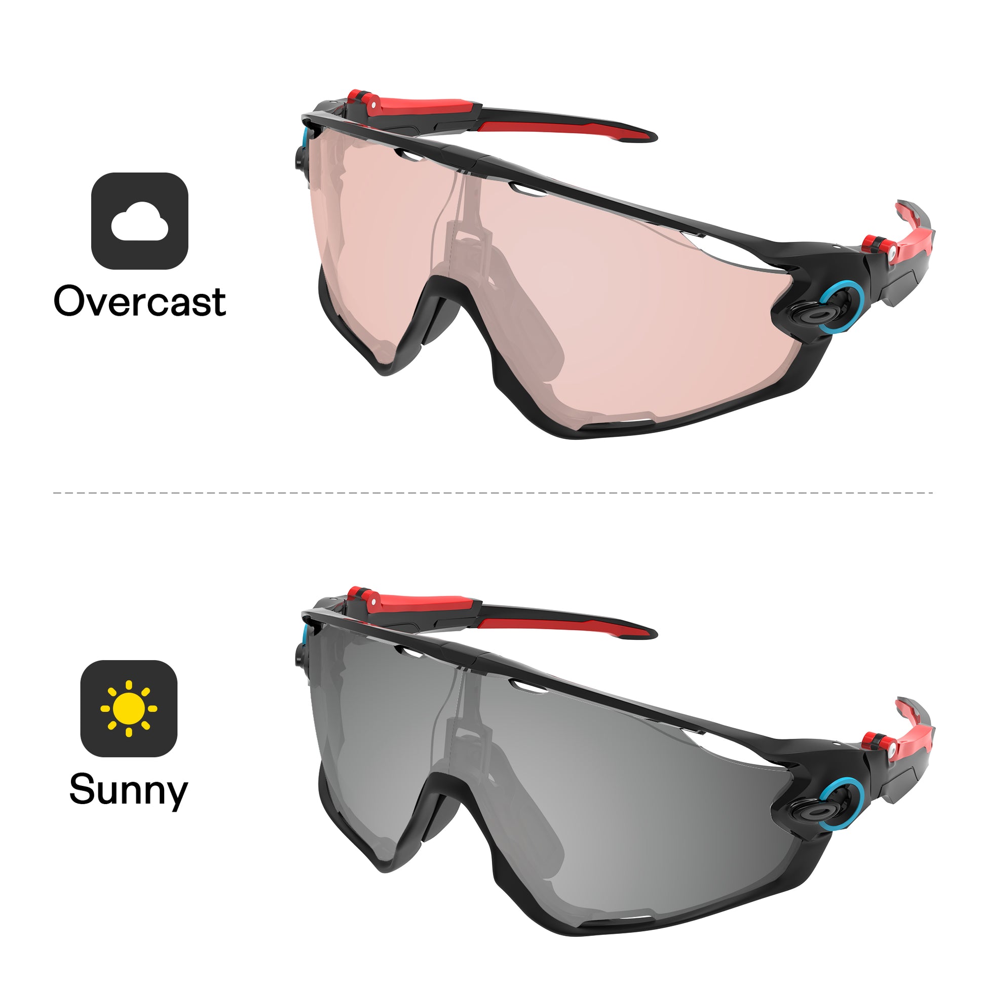 Performance Silver Chrome MirrorX™ Photochromic