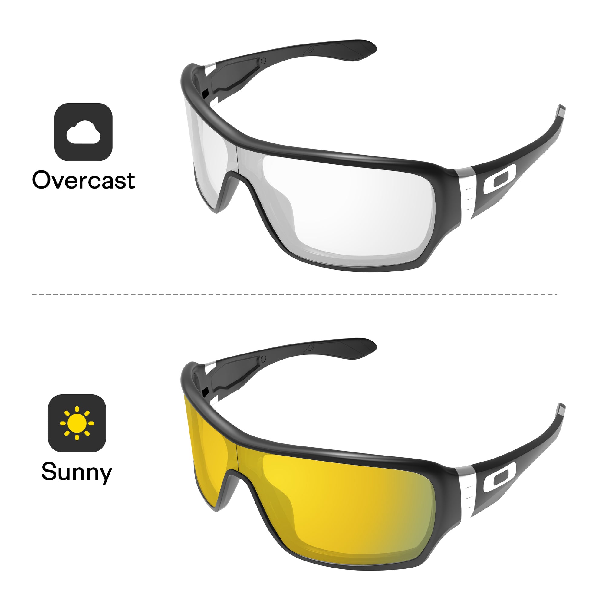 24K Gold MirrorX™ Photochromic