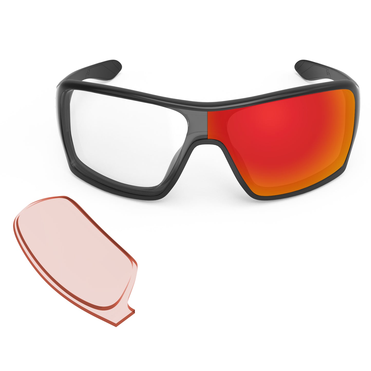 Performance Fire Red MirrorX™ Photochromic