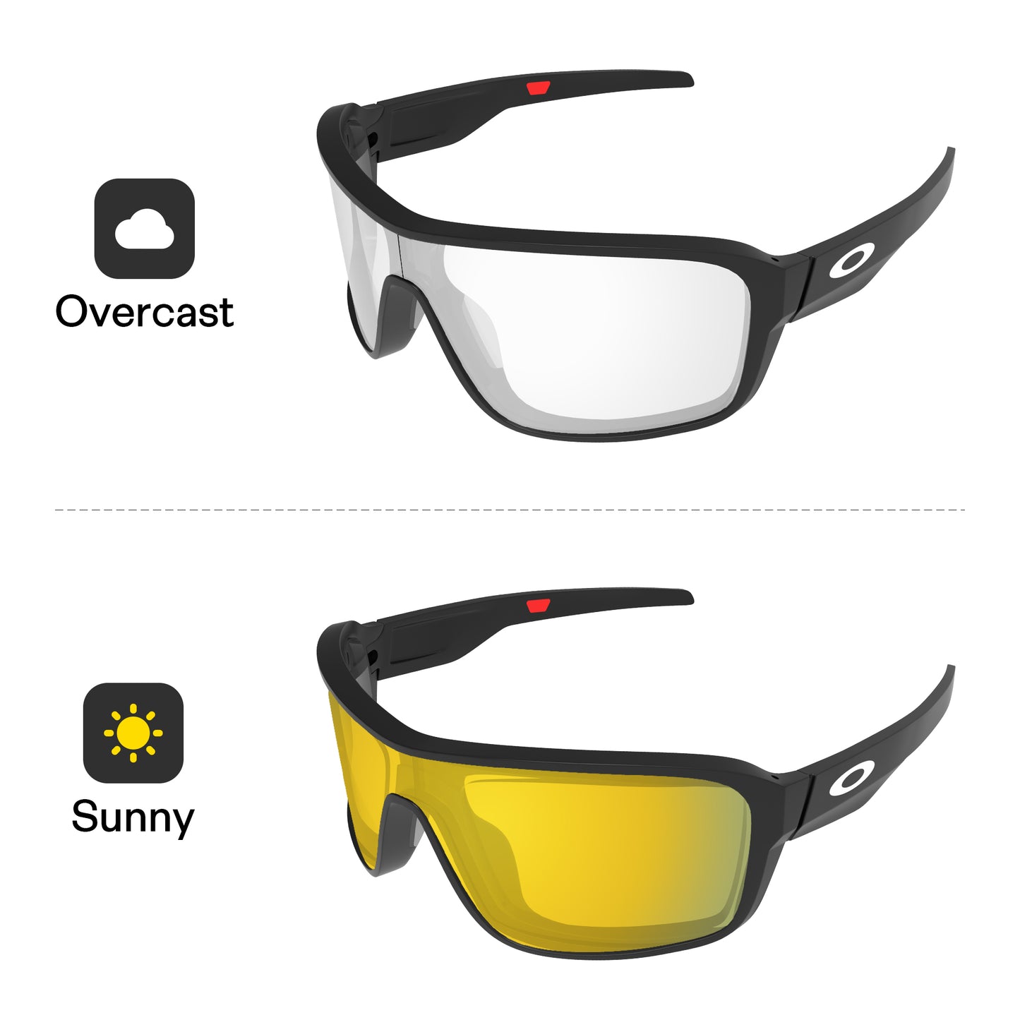 24K Gold MirrorXâ„?Photochromic