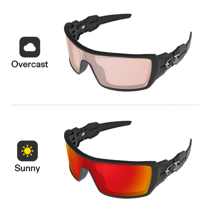 Performance Fire Red MirrorX™ Photochromic