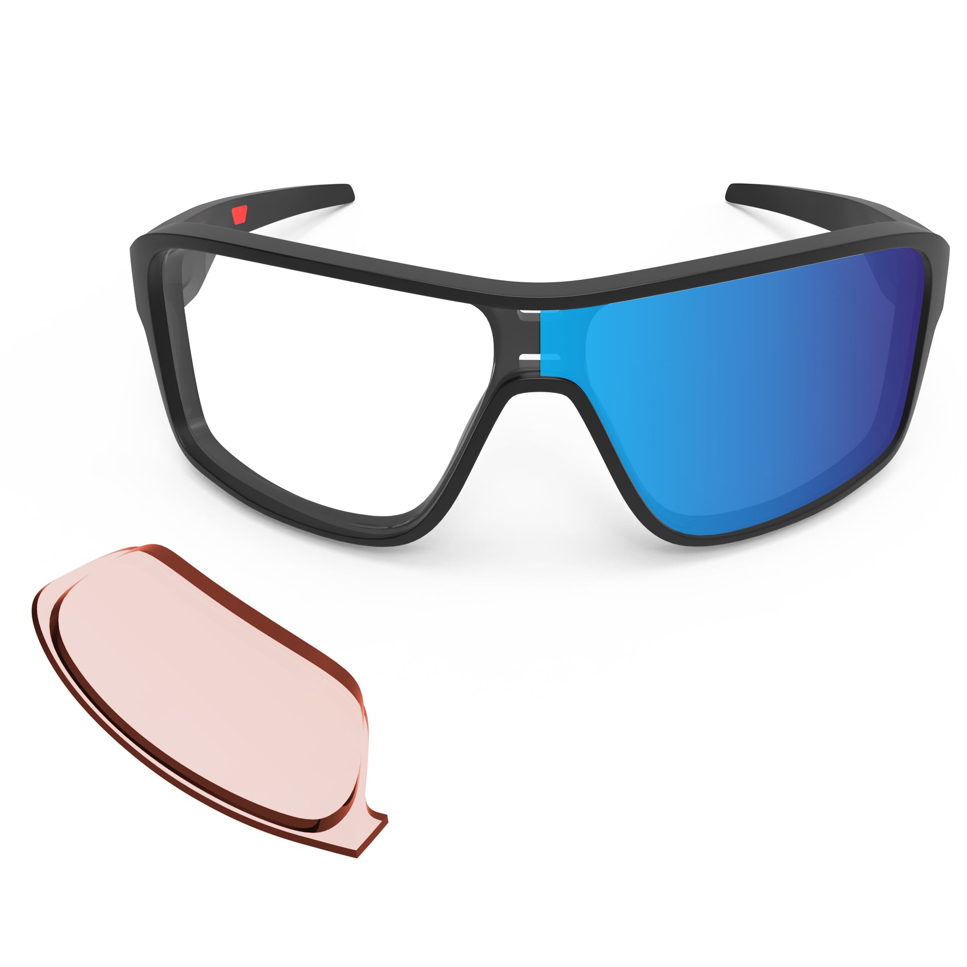 Performance Glacier Blue MirrorXâ„?Photochromic