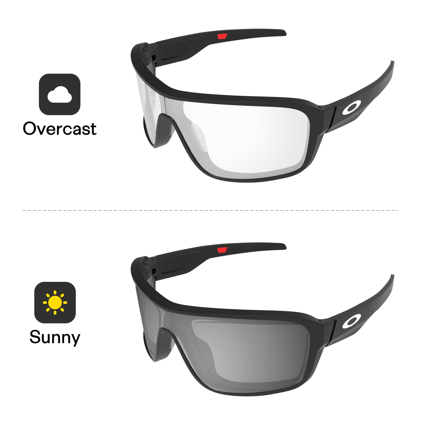 Silver Chrome MirrorXâ„?Photochromic