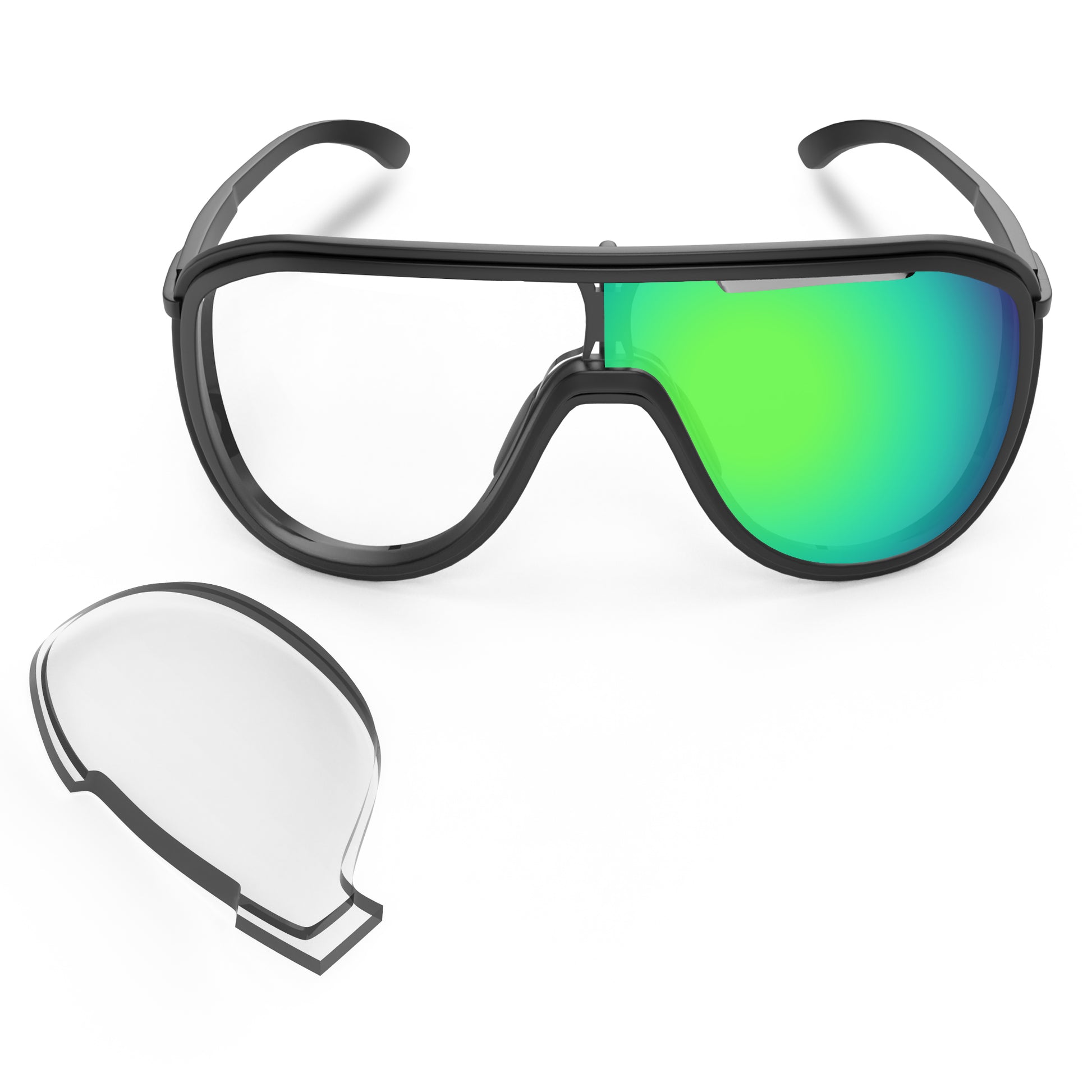 Emerald Green MirrorX™ Photochromic