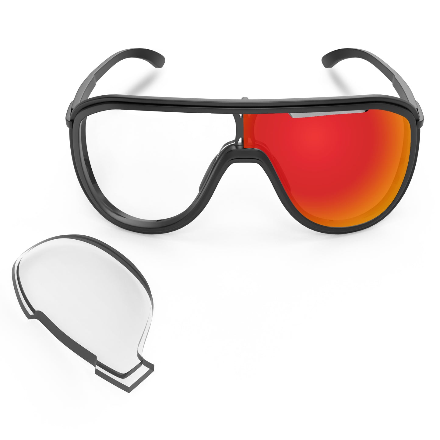 Fire Red MirrorX™ Photochromic