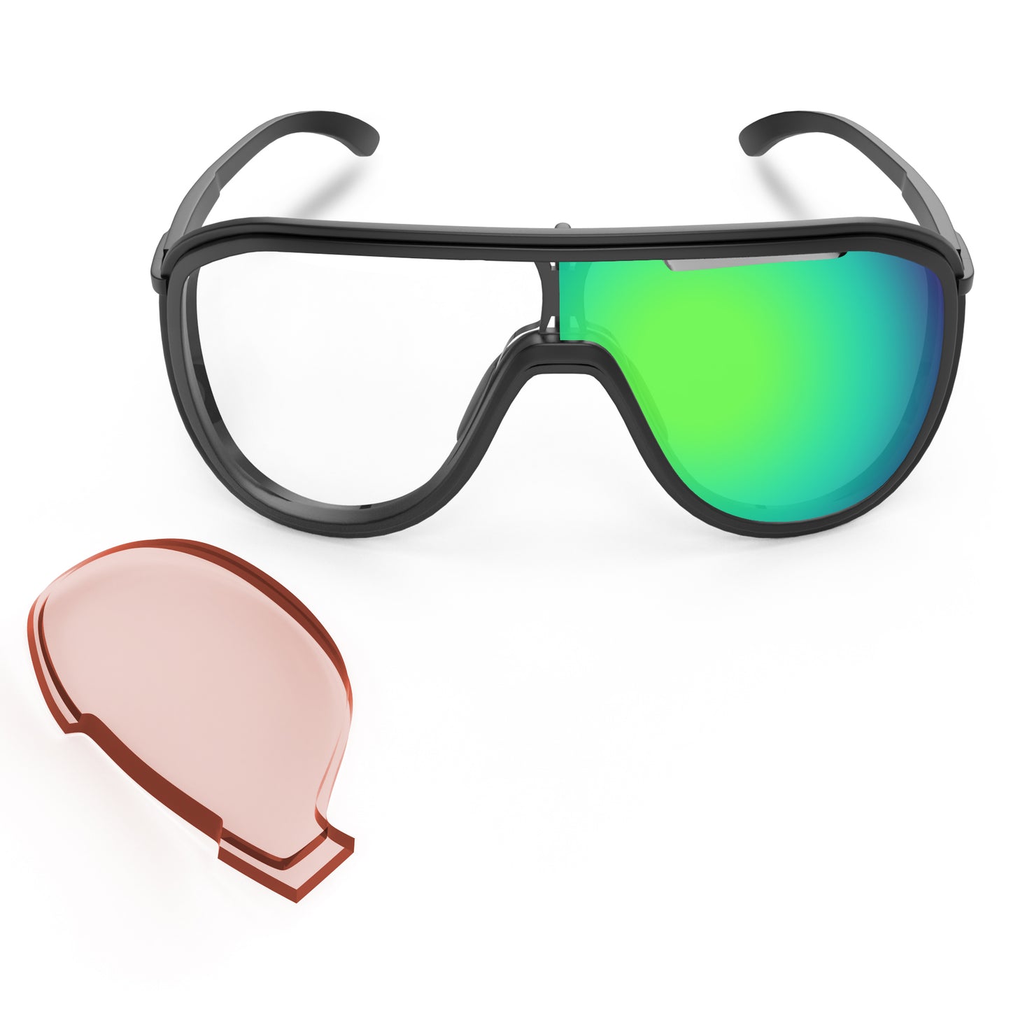 Performance Emerald Green MirrorX™ Photochromic