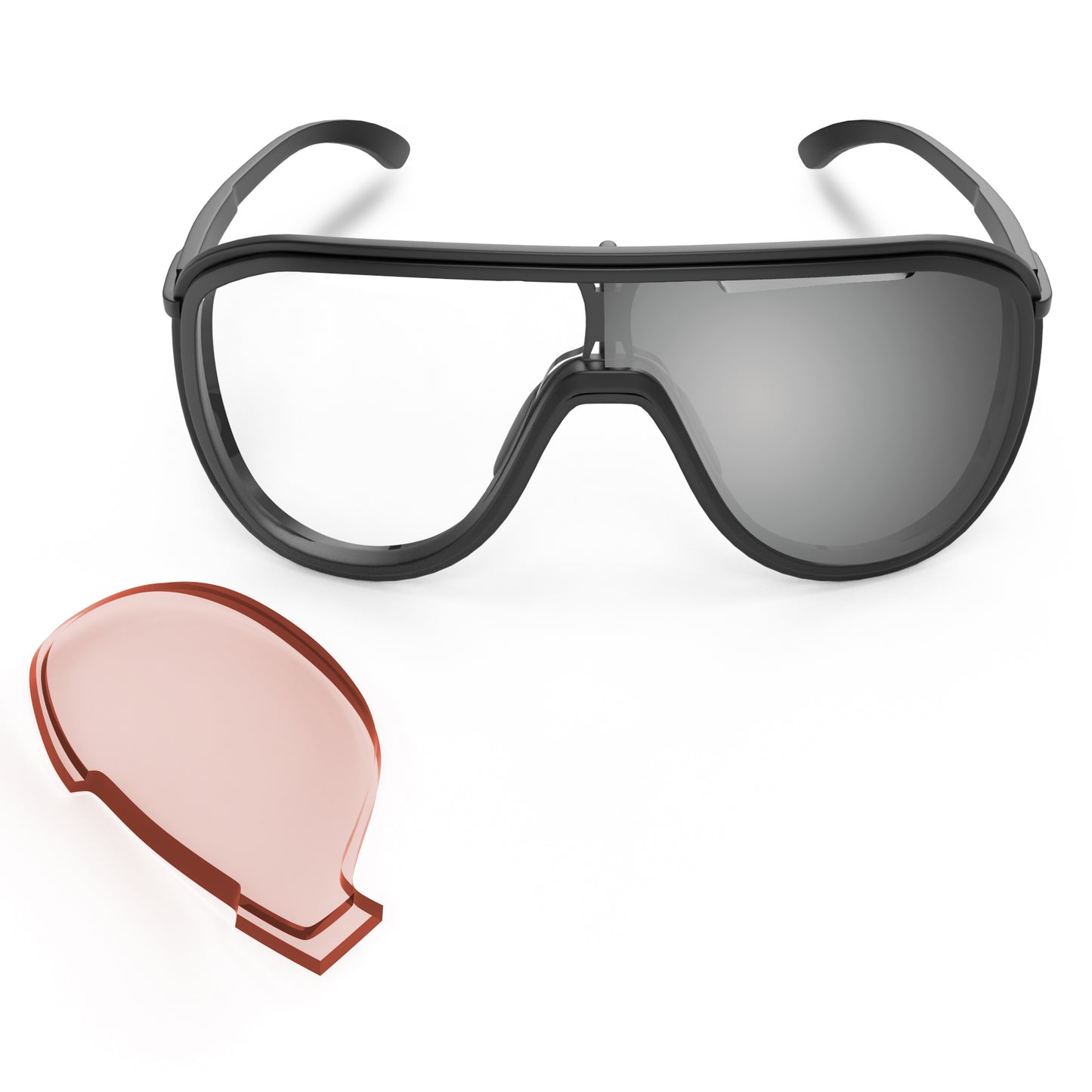 Performance Silver Chrome MirrorX™ Photochromic